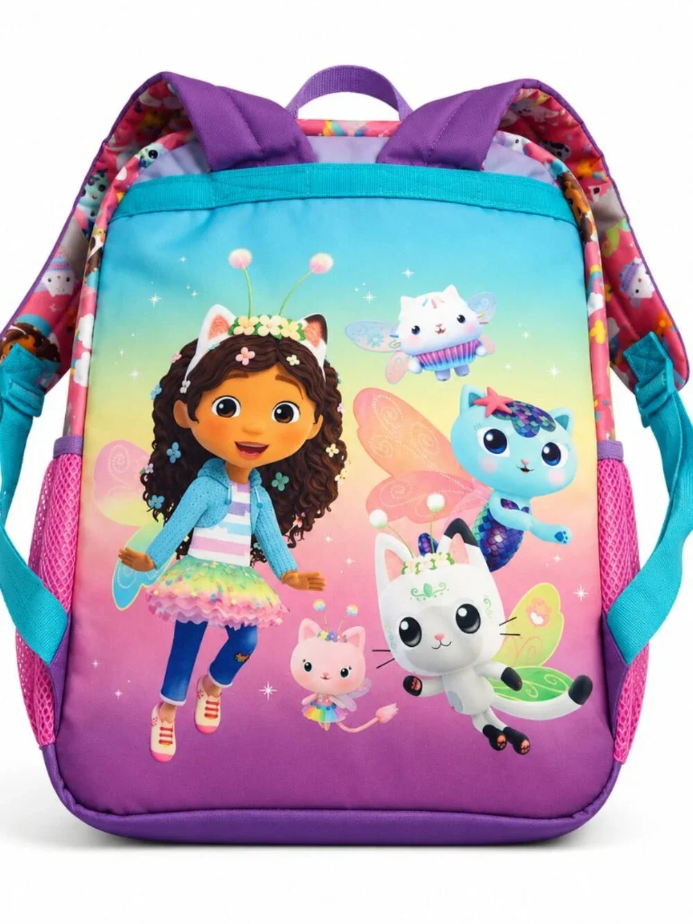 Dream Works Gabby's Dollhouse Fairylandia Kids Backpack for Girls, Lightweight